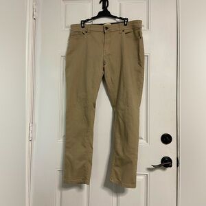 T10a- SCOTT JAMES Camel Slim Fit Pants
